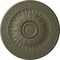 Ekena Millwork Randee Ceiling Medallion (Fits Canopies up to 3 7/8"), Hand-Painted Spartan Stone, 20"OD x 1 3/8"P CM20HASSF - alternate 1